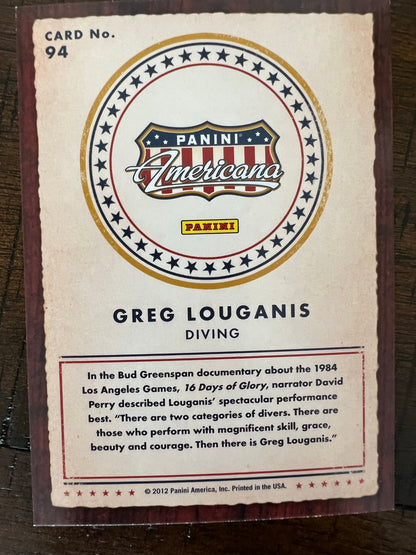 Autographed Trading Card, Panini Americana