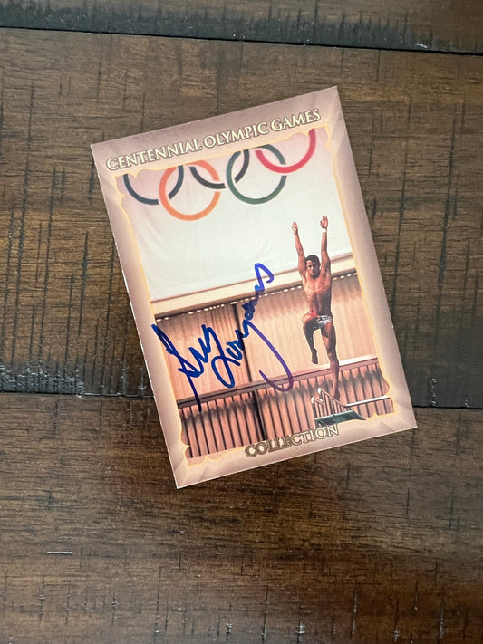 Autographed Trading Card, Centennial Olympic